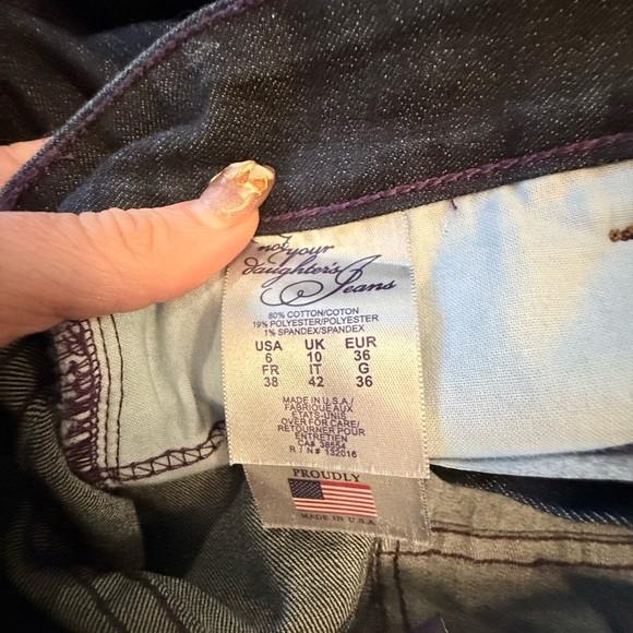 NWOT NYDJ Slim Straight Leg Dark Wash Women’s Denim Jeans Size 6 MSRP $129 - Picture 6 of 9